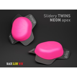 Slidery polimerowe na kolana TWINS NEON