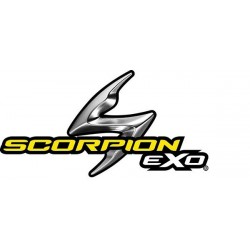 SCORPION EXO ADX-1 SOLID GLOSS WHITE kask szczękowy z blendą i daszkiem
