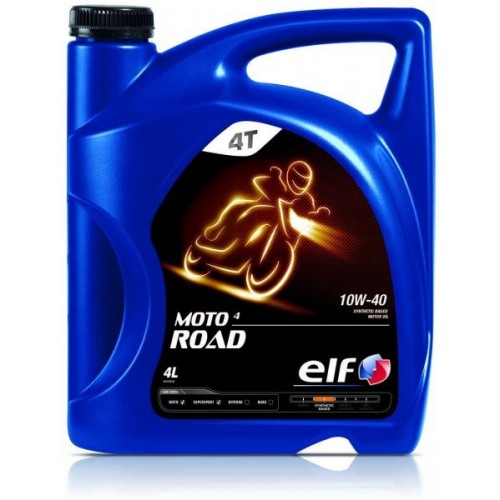 ELF MOTO 4 ROAD 10W40 olej silnikowy półsyntetyczny 4T 4L