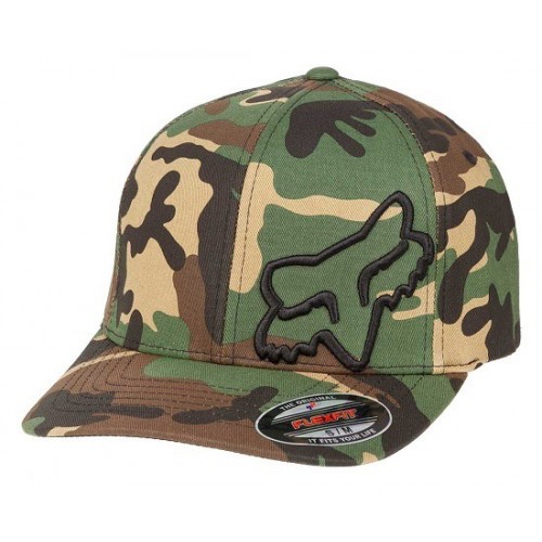 FOX MĘSKA CZAPKA Z DASZKIEM FLEX 45 HAT CAMO MORO
