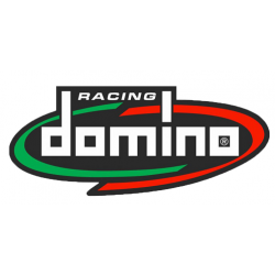 DOMINO RACING GRIP miękkie gripy, manetki, rączki na tor black/grey