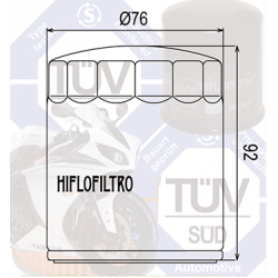 Filtr oleju HIFLOFILTRO HF170 