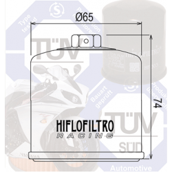 Filtr oleju HIFLOFILTRO HF204 RC 