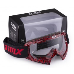 Gogle IMX MUD Graphic Black Red szybka clear