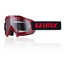 Gogle IMX MUD Graphic Black Red szybka clear