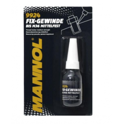 MANNOL FIX GEWINDE MITTELFEST 10ML KLEJ DO GWINTÓW  NIEBIESKI ŚREDNI 9924