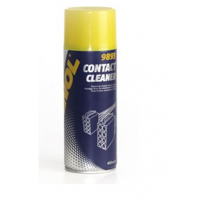 MANNOL CONTACT CLEANER 450ML - PREPARAT DO CZYSZCZENIA ELEMETÓW INSTALACJI ELEKTRYCZNEJ 9893