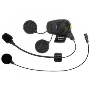 SENA Interkom motocyklowy Bluetooth z radiem FM do kasków otwartych szczękowych z mikrofonem na pałąku SMH5-FM-01 1 kask