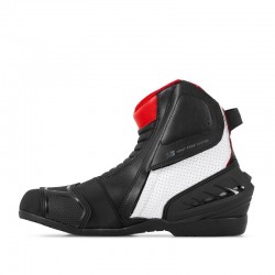 SHIMA SX-6 WHITE RED BLACK męskie krótkie sportowe buty motocyklowe