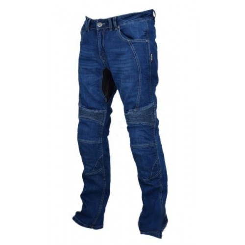 SPODNIE LETNIE FASTER JEANS BLUE LEOSHI