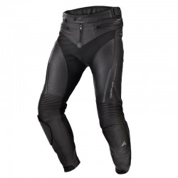 SHIMA CHASE PANTS BLACK spodnie skórzane męskie