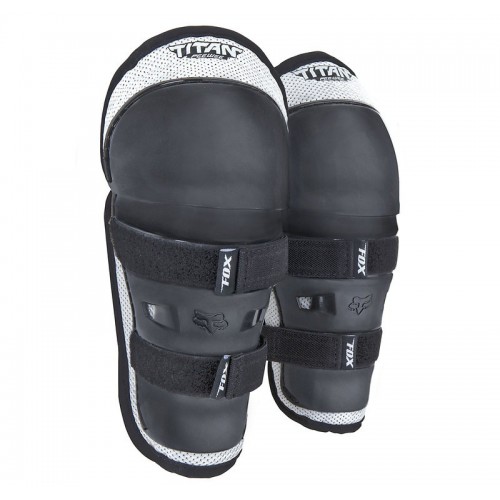Ochraniacze kolan FOX Junior PW-1 TITAN BLACK/SILVER