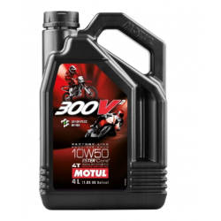 Olej silnikowy MOTUL 300V Factory Line Road Racing 10W50 4l