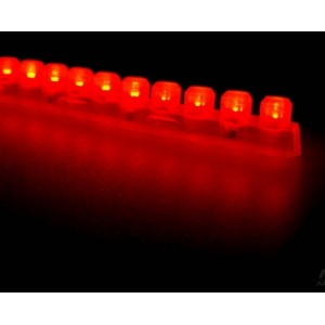 Taśma silikonowa czerwona LED STR8 120 mm