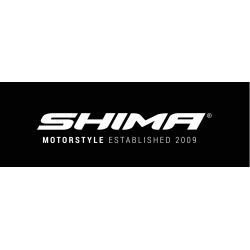 SHIMA STR-2 BLACK/RED sportowe męskie rękawice skórzane