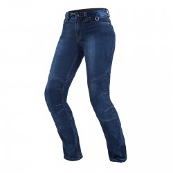 SHIMA SANSA BLUE spodnie jeansy motocyklowe damskie