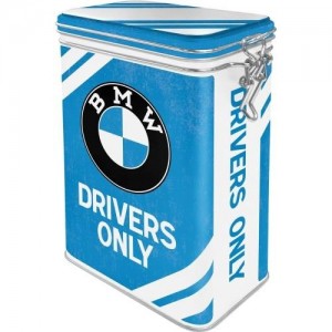 Puszka z klipsem na prezent BMW DRIVERS ONLY 31111