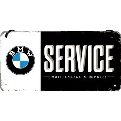 Zawieszka, metalowy szyld na prezent BMW SERVICE 28001