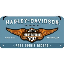 Zawieszka, metalowy szyld na prezent HARLEY-DAVIDSON 28023