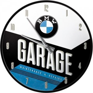 Zegar ścienny na prezent dla motocyklisty BMW GARAGE 51077