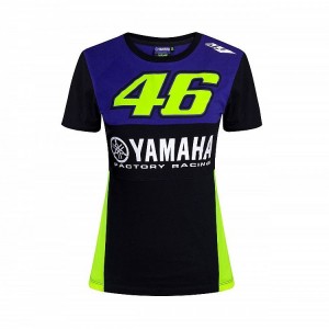 VR46 T-shirt koszulka motocyklowa damska YAMAHA