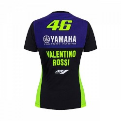 VR46 T-shirt koszulka motocyklowa damska YAMAHA