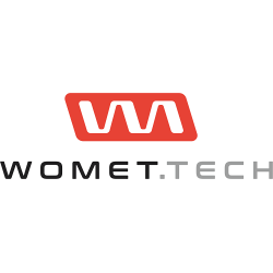 Womet-Tech uniwersalne końcówki kierownicy 13mm SREBRNE