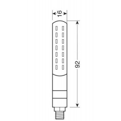 Kierunkowskazy tylne sekwencyjne Linia SQ diodowe 12V LED