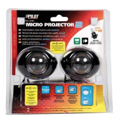 Reflektory halogeny Micro-Projector 2, fog lights kit - White