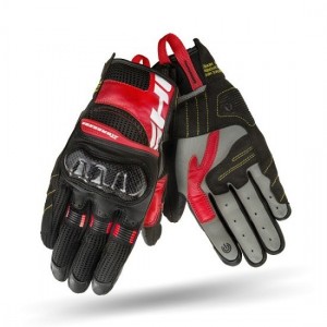 SHIMA X-BREEZE 2 letnie męskie rękawice motocyklowe czerwone
