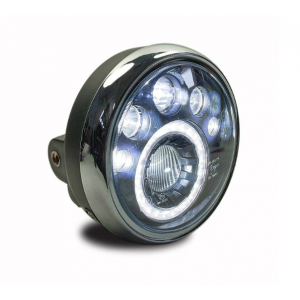 Uniwersalny reflektor lampa przód LED Cafe Racer Custom Bobber