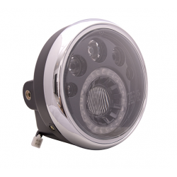 Uniwersalny reflektor lampa przód LED Cafe Racer Custom Bobber