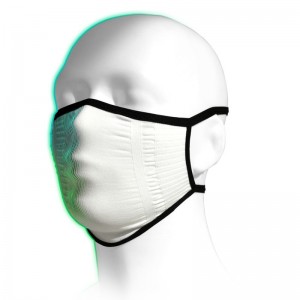 Maska, maseczka na twarz higieniczna bakteriostatyczna WHITE M