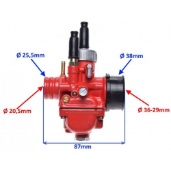 Gaźnik 21 mm zamiennik dla DELLORTO TYP PHBG