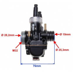 Gaźnik 19 mm zamiennik dla DELLORTO TYP PHBG