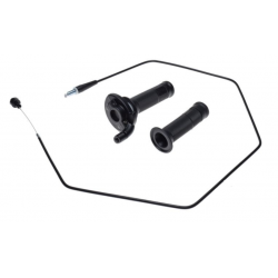 Uniwersalny rolgaz z jedną linką plus gripy manetki