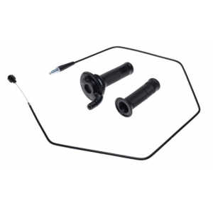 Uniwersalny rolgaz z jedną linką plus gripy manetki