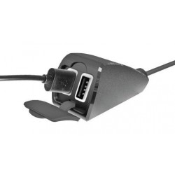 Usb-Fix Trek, podwójna, wodoodporna ładowarka USB mocowana na kierownicy - Ultra Fast Charge - 5400 mA - 12/24 V
