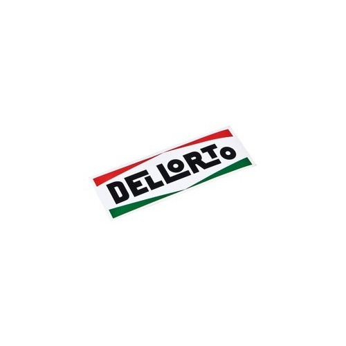 Naklejka logo DELLORTO 60X20mm