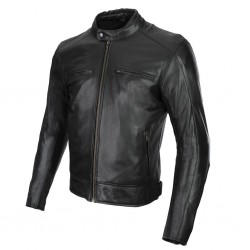 SECA BONNEVILLE PERFORATED kurtka skórzana męska