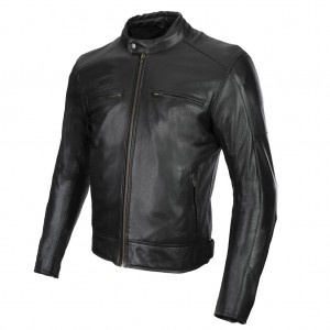 SECA BONNEVILLE PERFORATED kurtka skórzana męska