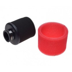 Filtr powietrza gąbkowy pitbike czerwony 38 mm