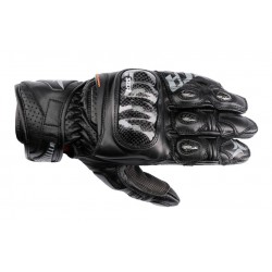 SECA TRACKDAY SHORT BLACK krótkie sportowe męskie rękawice motocyklowe