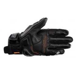 SECA TRACKDAY SHORT BLACK krótkie sportowe męskie rękawice motocyklowe