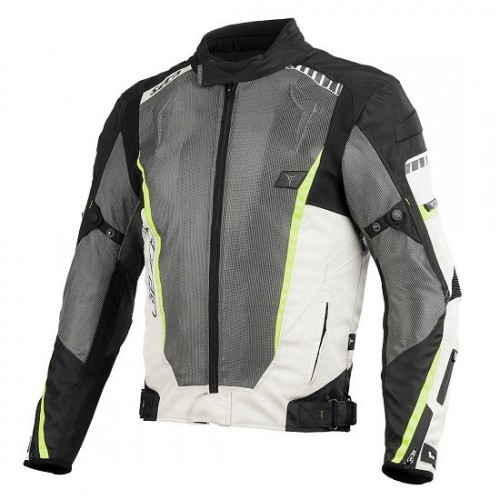 SECA AIRFLOW II GRAY kurtka tekstylna męska letnia wentylowana