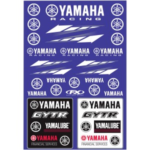 Arkusz naklejek vinylowych YAMAHA FACTORY EFFEX