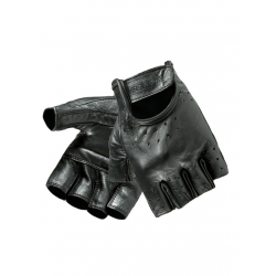 OZONE RASCAL męskie rękawice motocyklowe skórzane bez palców na choppera