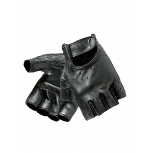 OZONE RASCAL męskie rękawice motocyklowe skórzane bez palców na choppera