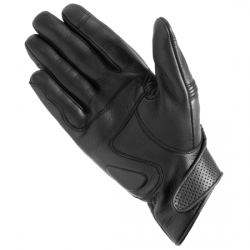 Rękawice motocyklowe męskie krótkie skórzane OZONE STICK CUSTOM II BLACK