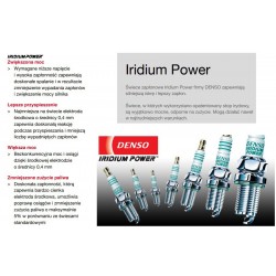Świeca irydowa DENSO IRIDIUM POWER Świeca irydowa DENSO IRIDIUM POWER